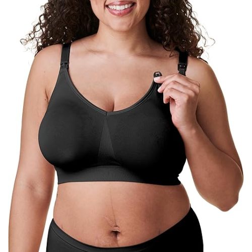 Bravado Body Silk Seamless Nursing Bra , Small, Black