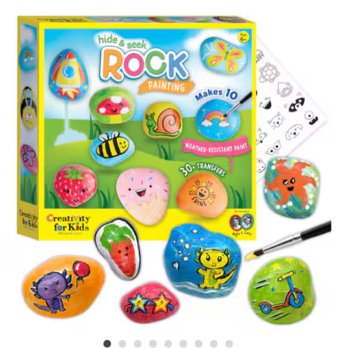 Faber-Castell® Creativity for Kids® Hide & Seek Rock Painting Kit | Michaels