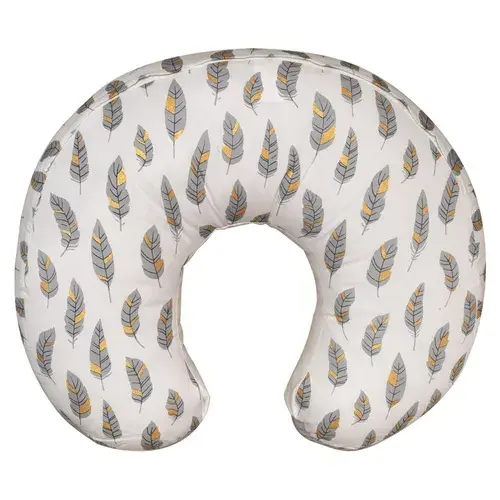 Bilbi Velour Nursing Pillow White | Baby Bunting AU