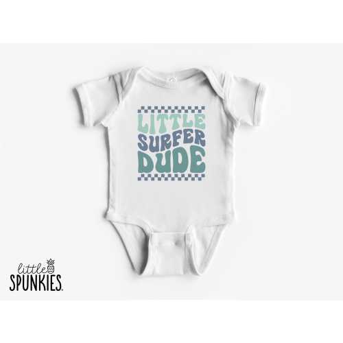 Little Surfer Dude Onesies® Brand: Summer Baby Bodysuit - YL25793
