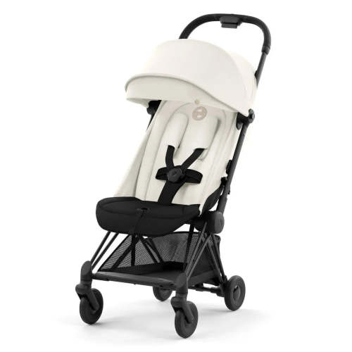 COYA Stroller - Matte Black + Off White