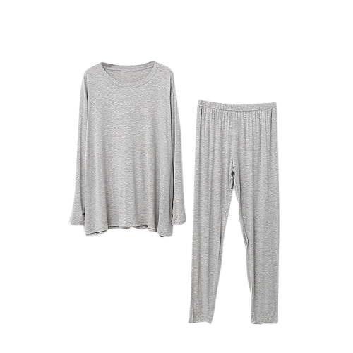 Admvng Womens Pajamas Multifunctional Maternity Clothing Postpartum Clothing Pajamas Belt Chest Pad Adjustable Drawstring Long Sleeved Round Neck Set S-XL
