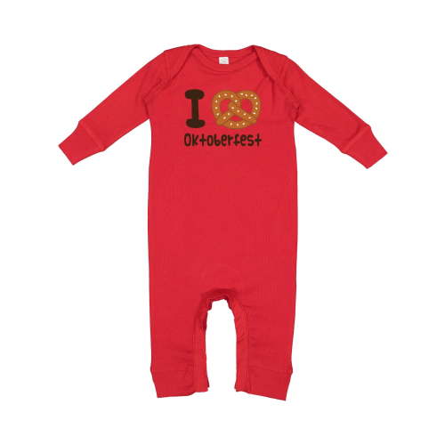 Inktastic I Love Oktoberfest Baby Romper Coveralls