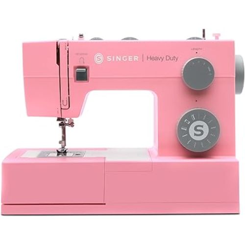 SINGER® 4411 (Pink) High Speed Heavy Duty Sewing Machine with Accessories