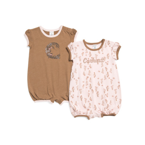 Infant Girls 2pk Floral Rompers Set | Kids & Baby | T.J.Maxx