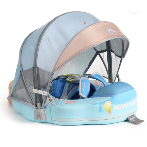 Mambobaby Float with Canopy and Tail Ice Cream