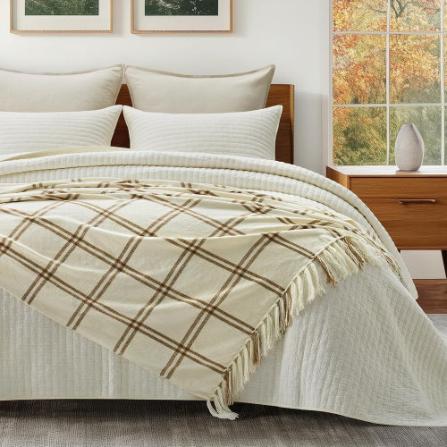 EverGrace Chenille Throw Blanket & Reviews | Birch Lane