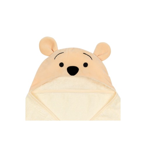 Disney Baby Winnie the Pooh Cotton Hooded Baby Bath Towel