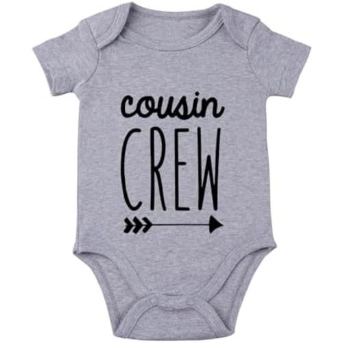 listery Cousin Crew Bodysuit For Babies Cousin Newborn Cousin Crew Baby Girls Boys Cousins Crew Romper Clothes