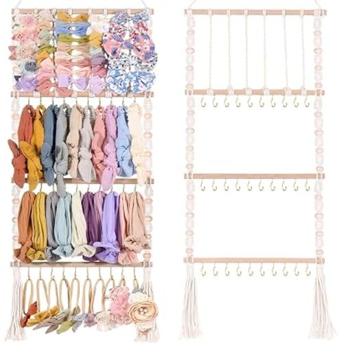 Headband Holder Bows Organizer For Girls Baby Hair Accessories Organizer