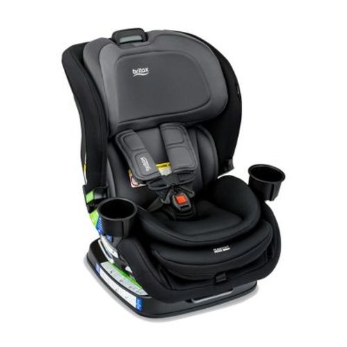 Britax Poplar Convertible Car Seat Slim 17" Design ClickTight Technology - Stone Onyx: Multi-Position Recline, Fits 3 Across, Forward/Rear Facing