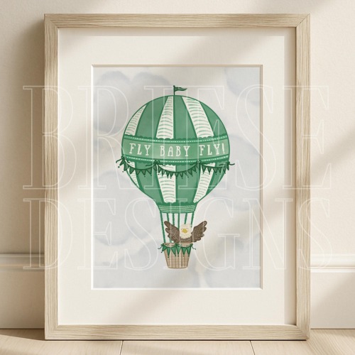 Philly Football Inspired Nursery Print | Philadelphia Art | 8x10 | BrieseDesigns