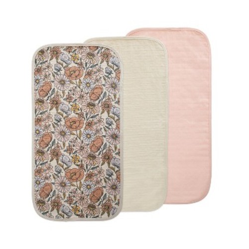 Changing Pad Liners Retro Flowers Combo One Size