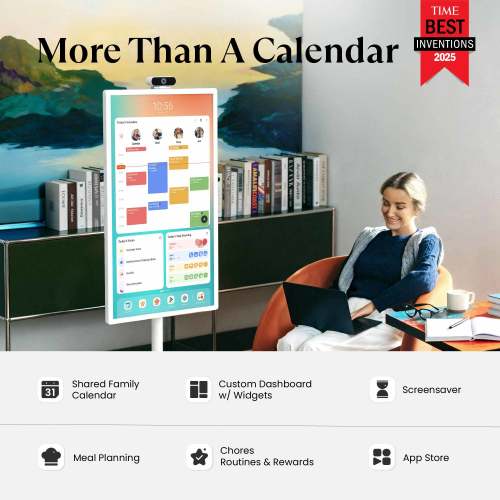 32" Cozyla Calendar+ Go 4k Rolling Stand