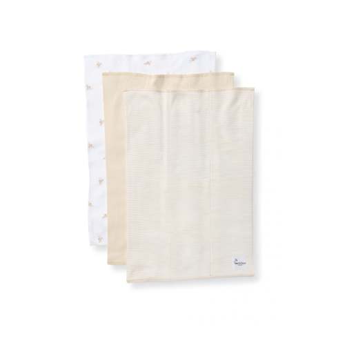 Golden Bee Organic Baby Burp Cloths Pack of 3