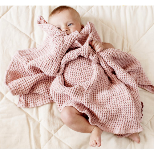 Linen Bath Sheet for Newborn: Fully Organic Linen Baby Towel