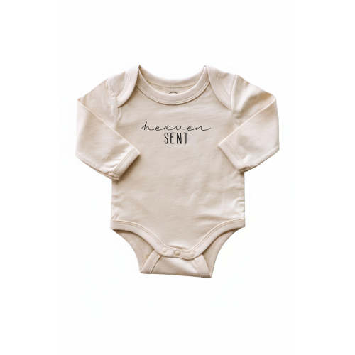 Long Sleeve Graphic Bodysuits | Natural