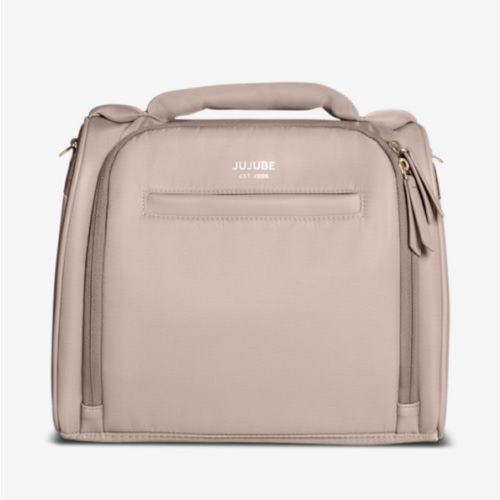 JuJuBe Signature Insulated Washable Lunch Bottle Bag - Taupe