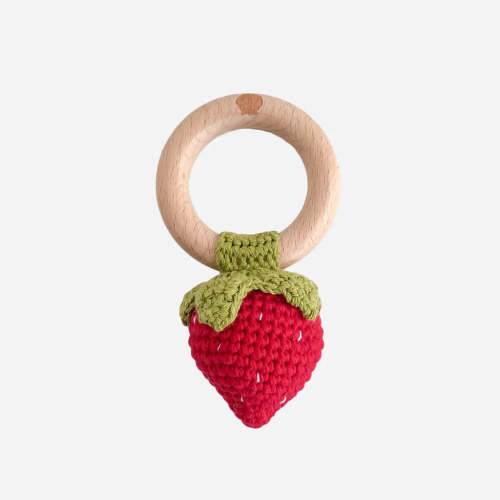 Strawberry Teether/Rattler