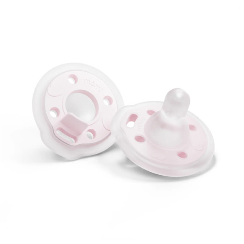 babypace breast-like pacifier 2-set - seashell | mōmi