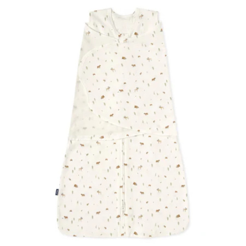 Campsite Print Cotton Swaddle Newborn| HALO