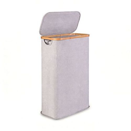 Slim Laundry Hamper with Lid Foldable