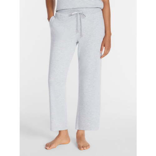 Joyspun Women's French Terry Knit Sleep Capri Pants, 25 Inseam, Sizes XS-3X