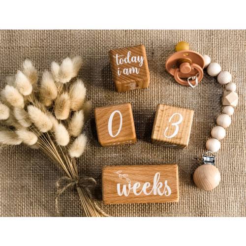 The Wooden Milestone Blocks