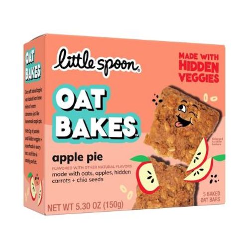 Little Spoon Apple Pie Baked Oat Baked Bar Kids' Snacks - 5.3oz/5ct