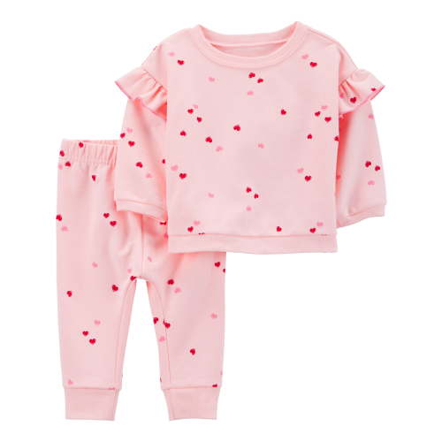 Carter's Child of Mine Baby Girl Valentine's Outfit Set, Sizes Newborn-12 Months