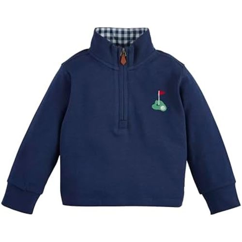 Mud Pie boys Mud Pie Children's Golf Quarter Zip