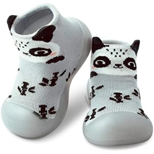 Baby Sock Shoes Boys Girls First Walking Shoes Non-Slip Slippers Soft Sole Sneakers Toddler Infant Babygirl