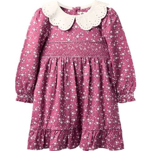Floral Smocked Dress, 18-24M