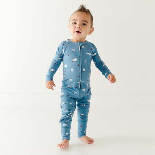 Ambulances Zip Romper