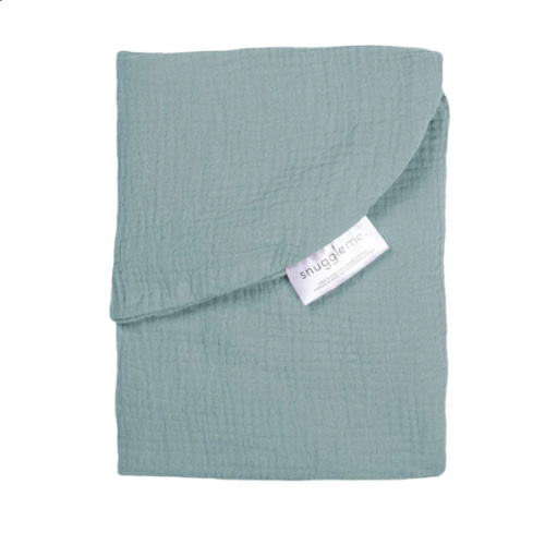 Lounger Curve Muslin Cover | Slate