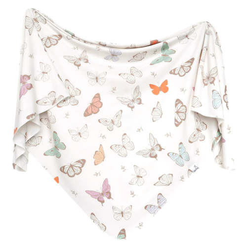 Copper Pearl Knit Swaddle Blanket | The Baby Cubby