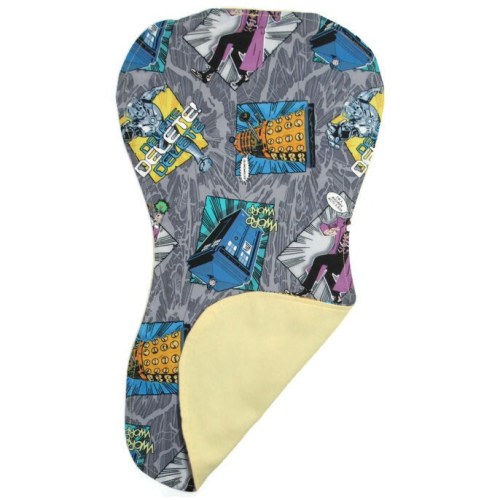 Doctor Who Madman With a Box Baby Burp Cloth