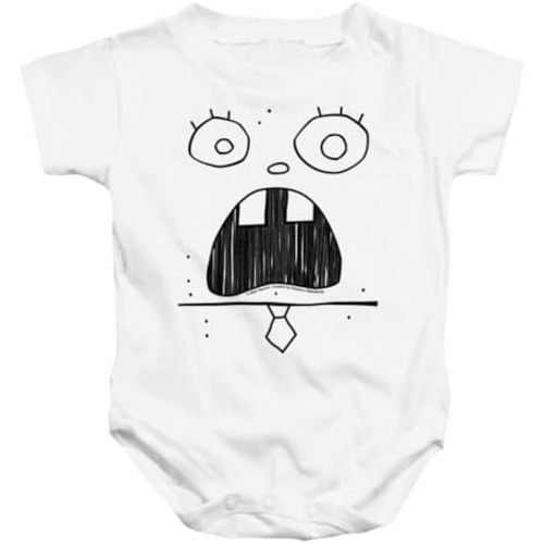 Popfunk SpongeBob SquarePants SpongeBob Doogle Face Unisex Infant Snap Suit for Baby