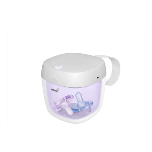 White MiniPure UV-C LED | Portable Pacifier Sterilizer – GROWNSY