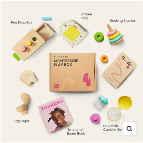 Tiny Land® Montessori Early Skills Baby Set（7–12 months）