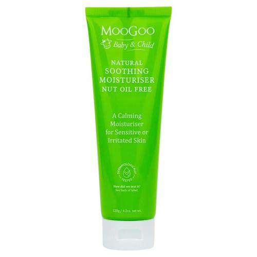 MooGoo Baby And Child Soothing Moisturiser Nut Oil Free 120g
