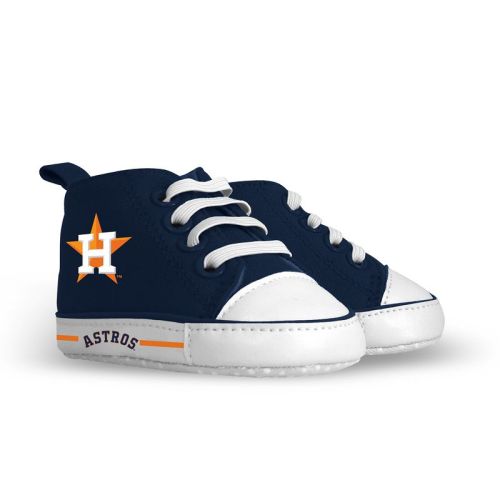 BabyFanatic Pre-Walkers High-Top Unisex Baby Shoes - MLB Houston Astros
