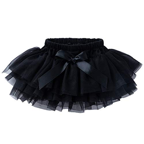 Anbaby Baby Girls Soft Tutu Skirt Toddler Ruffled Pants Diaper Cover