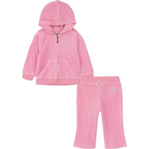 Juicy Couture Velour Zip Hoodie & Track Pants Set | Nordstromrack