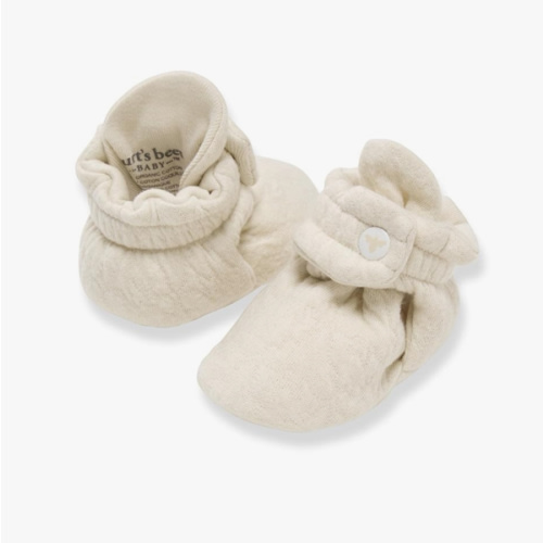 Burt's Bees Baby Newborn Essentials Unisex Organic Cotton Booties
