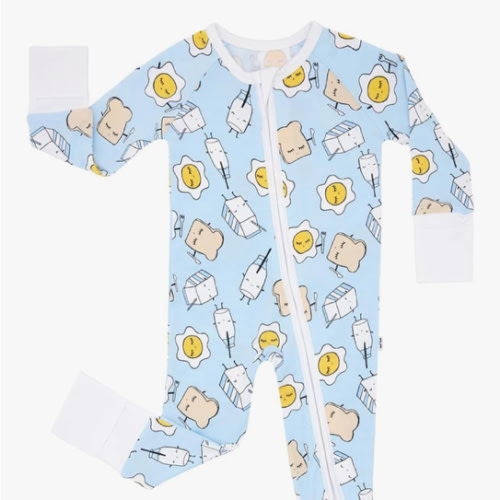 Little Sleepies Pajamas for Baby Boys & Girls, Viscose from Bamboo Baby Pajamas, Preemie & Newborn Sleepers, 2-Way Zipper PJs