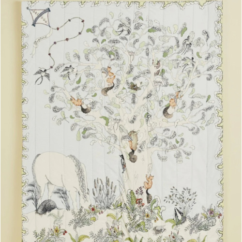 The Enchanted Forest Organic Cotton Quilted Blanket – Forivor
