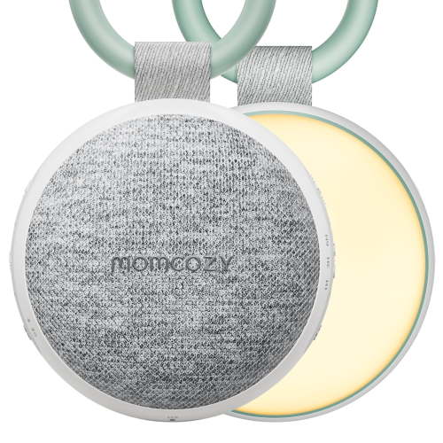 Momcozy Portable Sound Machine with Night Light, White Noise Sound Machine for Baby, 20 Soothing Sounds, Timer, Clips on Stroller, Baby Shower Gifts - Walmart.ca