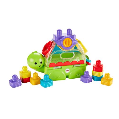 Fisher-Price Little Stackers Sort 'N Spill Turtle