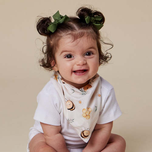 Bumblebees Organic Dribble Bib